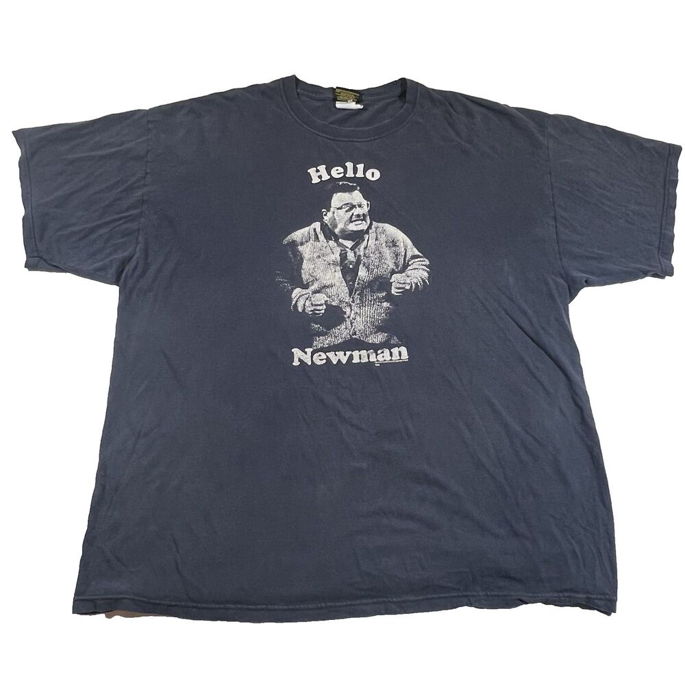 Vintage Seinfeld Hello Newman Short Sleeve T-Shirt Distressed Size XXL
